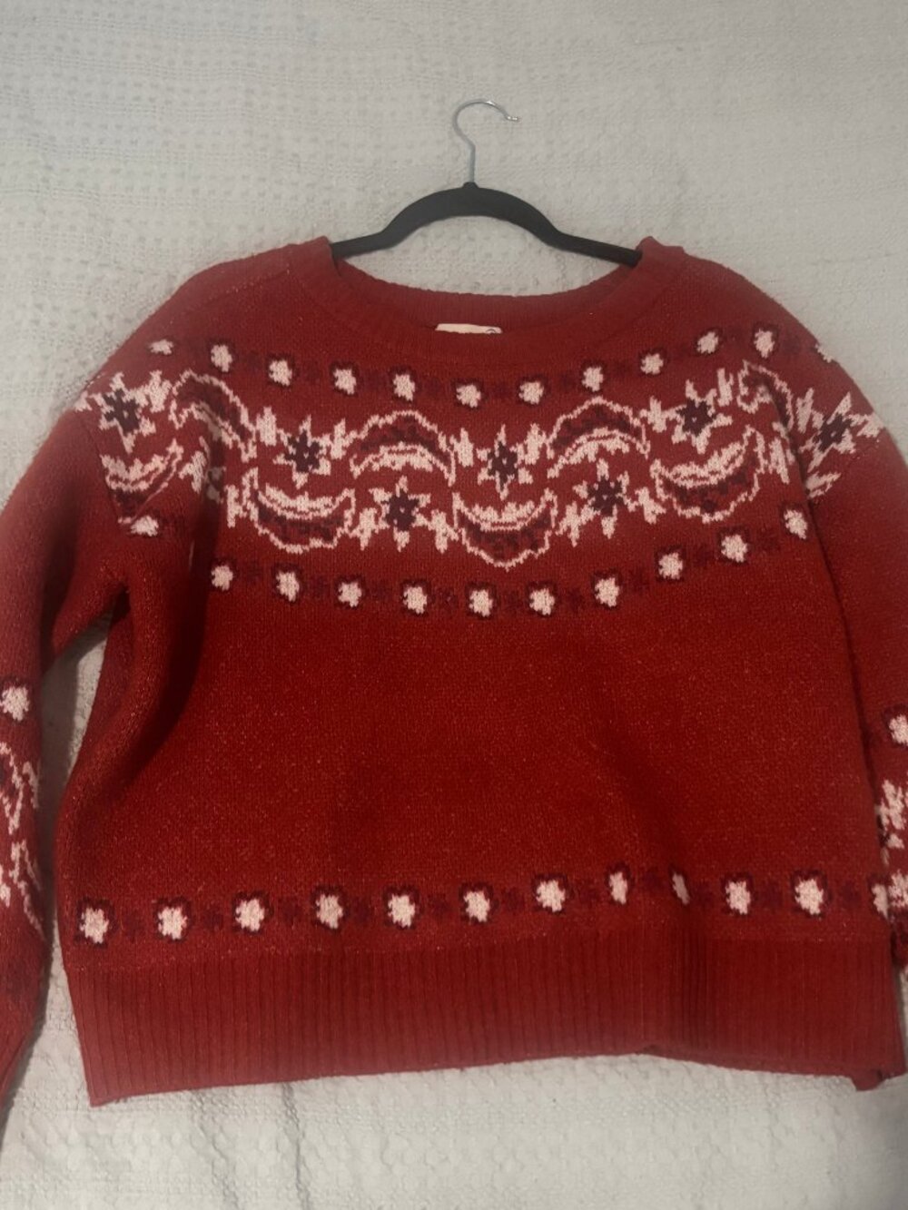 Pacsun Your Favorite Astrid Fair Isle sweater